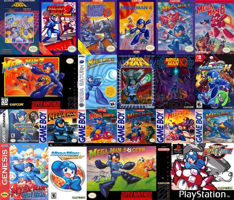 All Mega Man Games .